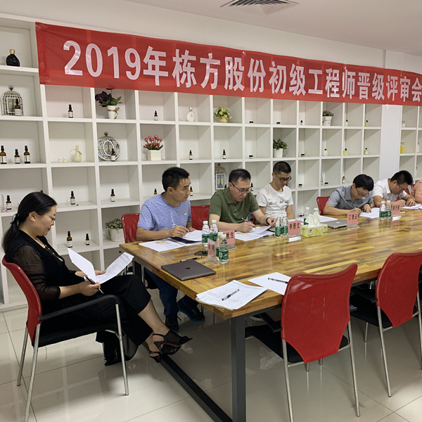匠心筑夢，人才培養(yǎng)丨棟方股份2019初級工程師晉級評審會順利舉行